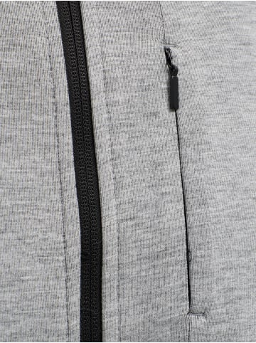 Hummel Reißverschlussjacke Hmltropper Zip Jacket in GREY MELANGE