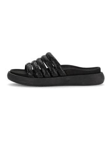 Gabor Pantolette in schwarz