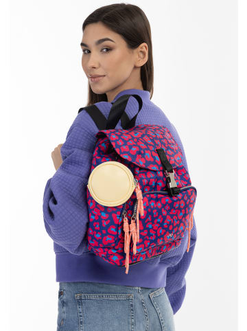 myMo Damen Rucksack in Blau Mehrfarbig