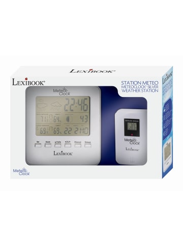 Lexibook MeteoClock Wetterstation mit kabellosem Außensensor