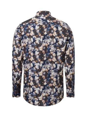 OLYMP  Hemd in mehrfarbig braun - 0002