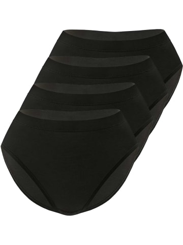 Sassa 4er Sparpack Slip Mini in black black