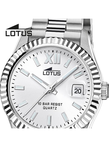 Lotus Chronograph-Armbanduhr Lotus Classic silber mittel (ca. 32,5mm)