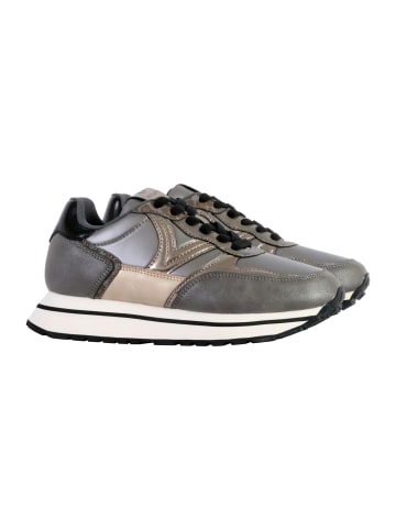 Victoria Low Sneaker mit Schnürsenkeln Grau