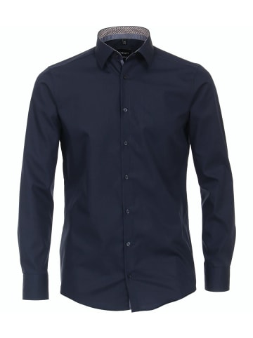 Venti Langarm FreizeitHemd für Herren in blau