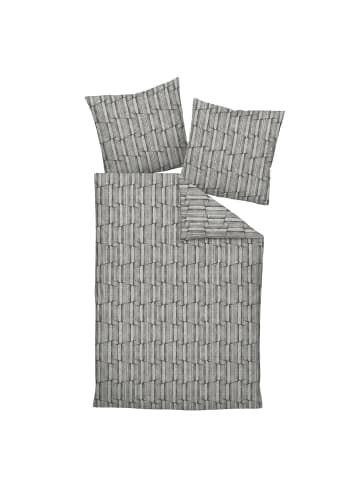 Janine Bettwäsche 55121-08 in anthrazit silber