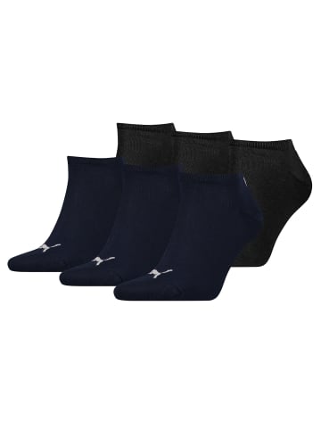 Puma Socken 6er Pack in Schwarz/Blau