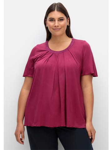 sheego T-Shirt in beere