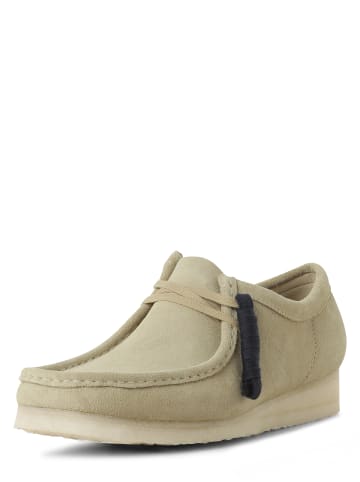 Clarks Mokassins Wallabee in ecru - 0002