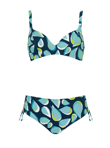 SUNFLAIR Bikini in nachtblau/türkis