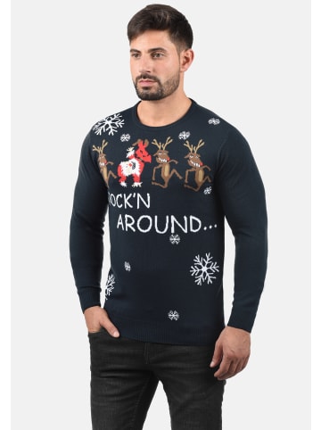 BLEND Strickpullover BHRudolph in Blau