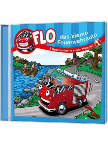 Gerth Medien Flo - Das kleine Feuerwehrauto (1) | 3 Geschichten in einem Hörspiel