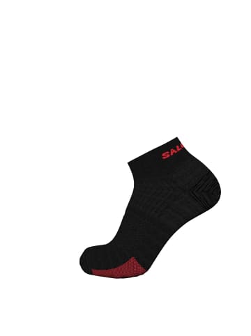 SALOMON Wandersocken 1er Pack hike in Black/Slate