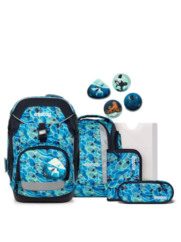 Ergobag Pack "Eco Hero" - Schulrucksack Set 6tlg. Modell 2025 (Flower PowBär) in AbtauchBär