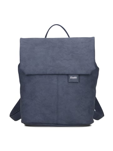 Zwei Mademoiselle.M City Rucksack 29 cm in nubuk blue