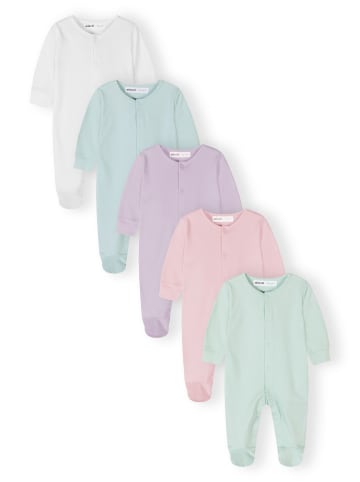 Minoti 5-er Pack Strampler 28BABYPACK4 in mint