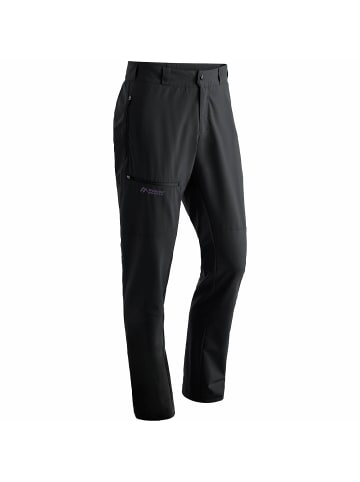 Maier Sports Outdoorhose Latit in Schwarz