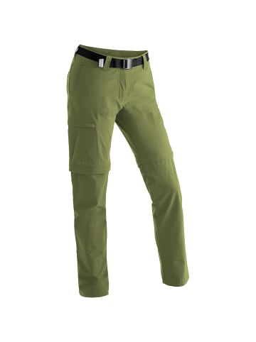Maier Sports Zip-Hose Inara Slim in Moos