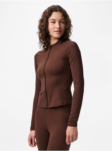 Pieces Jacke in Chicory Coffee