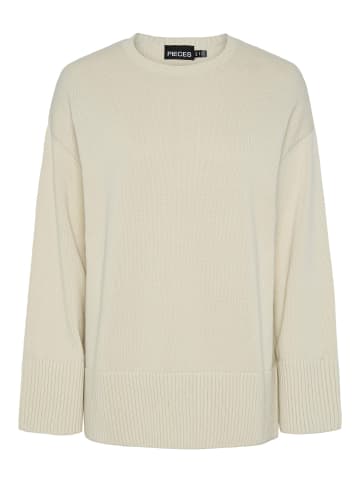 Pieces Strickpullover in Birch
