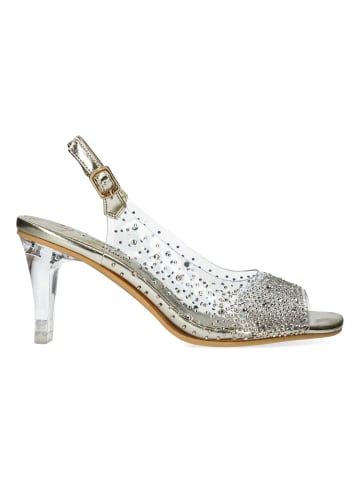 LAURA VITA Sandalette in gold