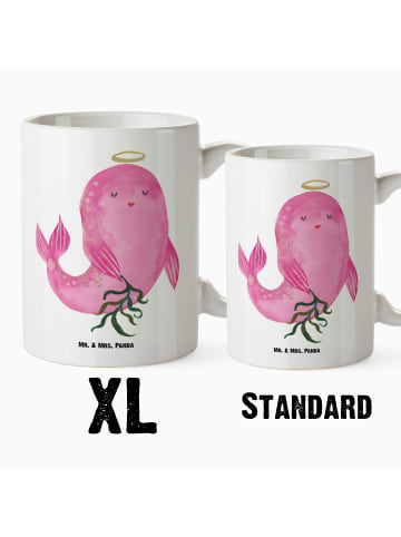 Mr. & Mrs. Panda XL Tasse Sternzeichen Jungfrau ohne Spruch in Weiß