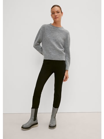 comma CI Pullover langarm in Grau