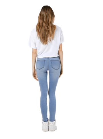 Noisy may Jeans NMBILLIE skinny in Blau