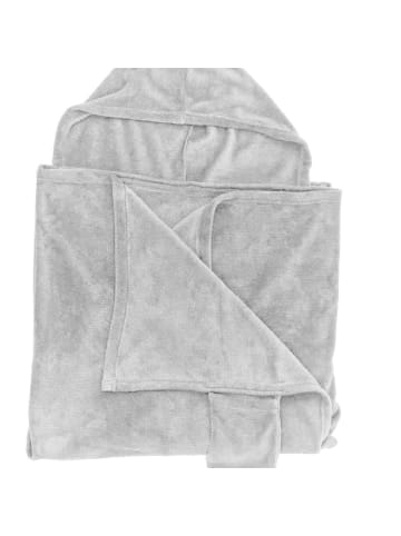 Today Kuscheldecke mit Ärmeln und Kapuze Essential, One Size in Grau, 115 x 165 cm