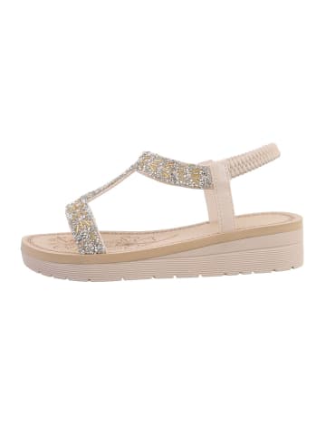 Ital-Design Sandale & Sandalette in Beige