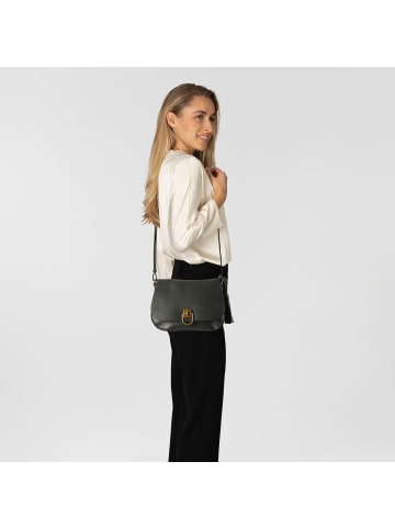 PICARD Calico Schultertasche Leder 25 cm in schwarz