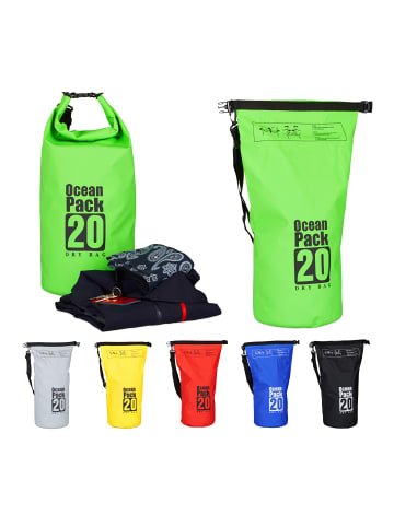 relaxdays Ocean Pack in Grün - 20 l