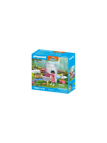 Playmobil Spielfiguren Set Animals & Friends Tierischer Badespaß, 4-10 Jahre