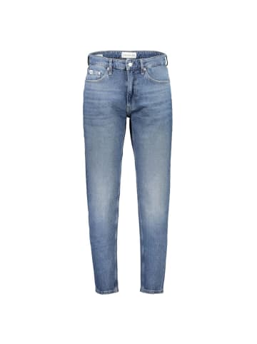 Calvin Klein Blau Baumwolle Herren verjüngt Jeans