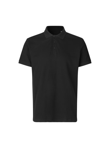 IDENTITY Polo Shirt stretch in Schwarz