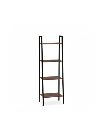 relaxdays Standregal in Braun - (B)44 x (H)136 x (T)31,5 cm
