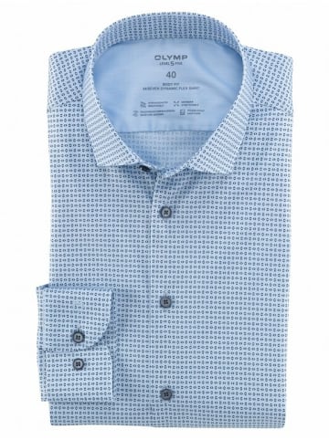 OLYMP  Langarm FreizeitHemd für Herren in blau