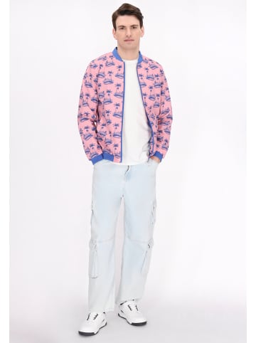 MO Men Jacket in rose multicolor