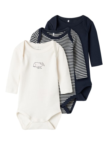 name it 3er-Pack Strampler in Dark Sapphire