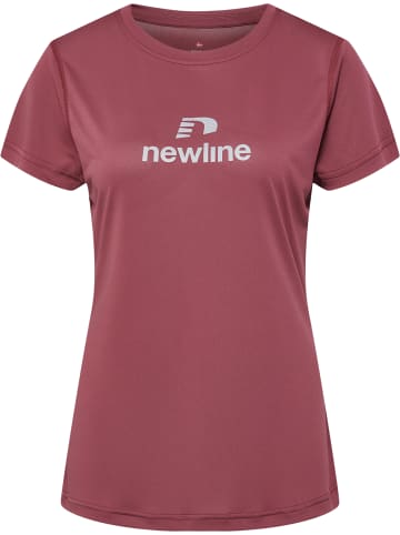 Newline T-Shirt S/S Nwlbeat Tee Woman in MAROON