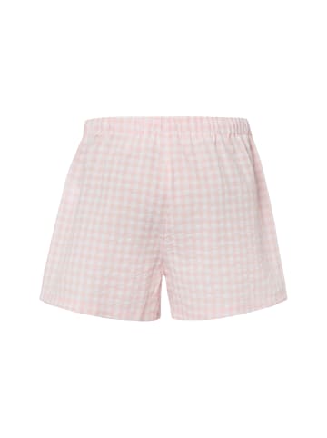 Marie Lund Shorts in rosa weiß