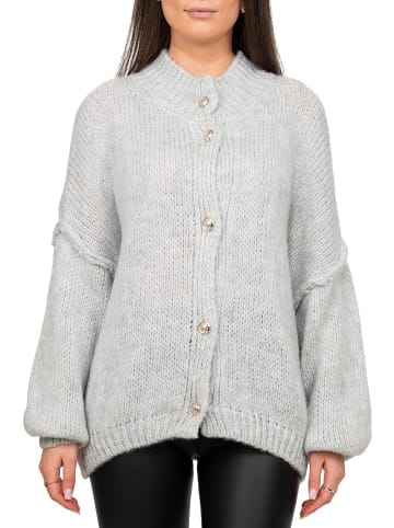 Reichstadt Strickjacke One Size in Light Grey