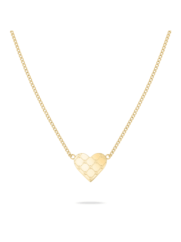 Tamaris Kette The T-Pattern Heart in gold