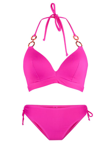 Linga Dore padded bikiniset Triangle in rosa