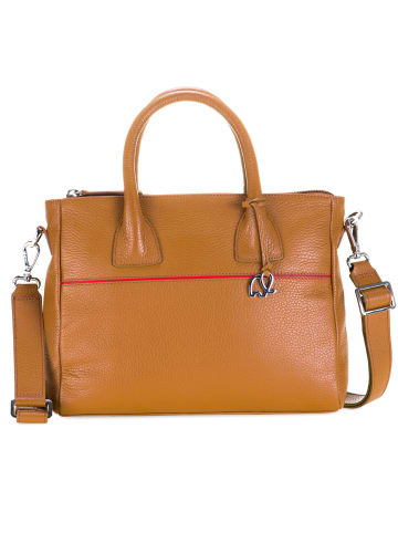 MYWALIT Handtasche Leder 27 cm in dune