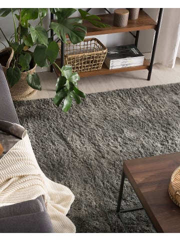 Beliani Shaggy EVREN in Grau - (W) 200 x (H) 3 x (L) 300 cm