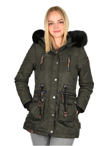 Navahoo Winterjacke Navahoo Mangala Princess Damen Winterjacke B873 in Green