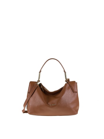 Pierre Cardin Schultertasche in COGNAC
