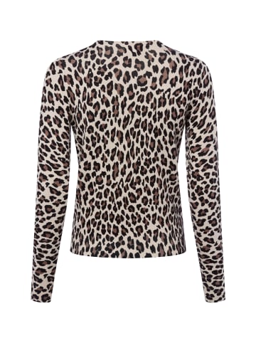 Marie Lund Strickjacke in beige braun - 0002