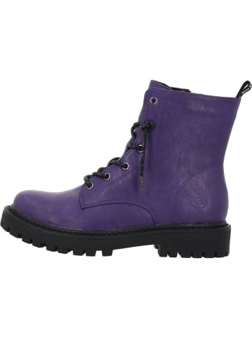 Palado Schnürstiefel Sideros Spark in Violett/Schwarz